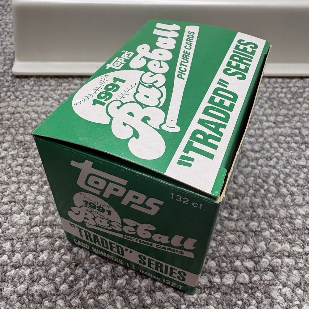 1991‎ Topps Baseball Traded Series Complete Set 132 cards EXC